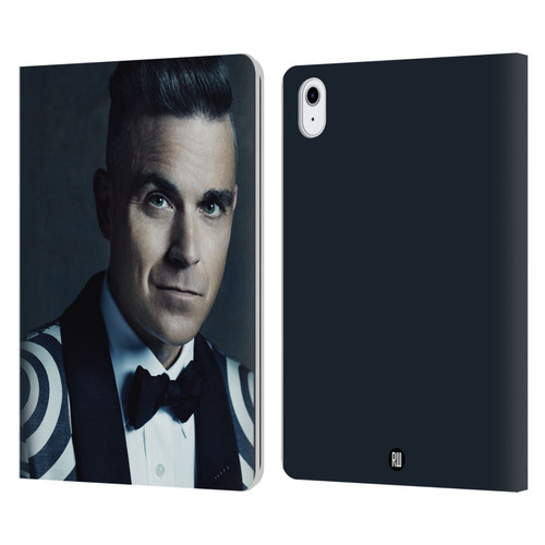 Robbie Williams Calendar Printed Tux Leather Book Wallet Case Cover For Apple iPad Air 11 2020/2022/2024/2025