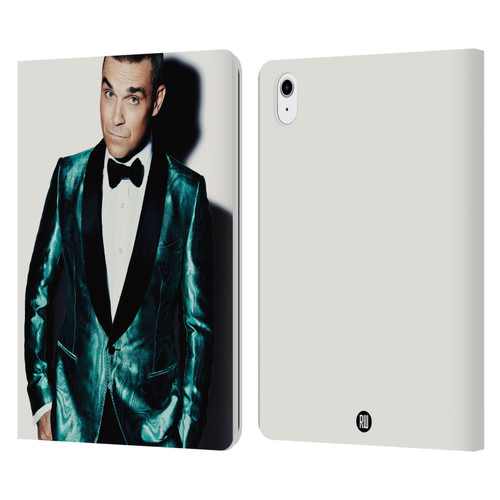 Robbie Williams Calendar White Background Leather Book Wallet Case Cover For Apple iPad Air 11 2020/2022/2024/2025
