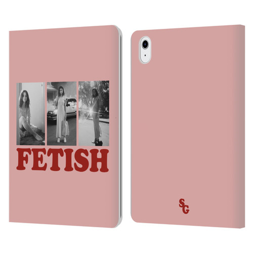 Selena Gomez Fetish Black & White Album Photos Leather Book Wallet Case Cover For Apple iPad Air 11 2020/2022/2024/2025