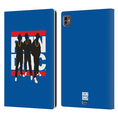 Run-D.M.C. Key Art Silhouette Leather Book Wallet Case Cover For Apple iPad Pro 11 M4/M5 2024/2025