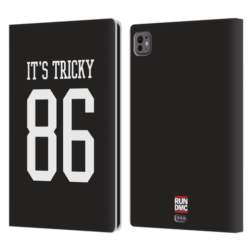 Run-D.M.C. Key Art It's Tricky Leather Book Wallet Case Cover For Apple iPad Pro 11 M4/M5 2024/2025