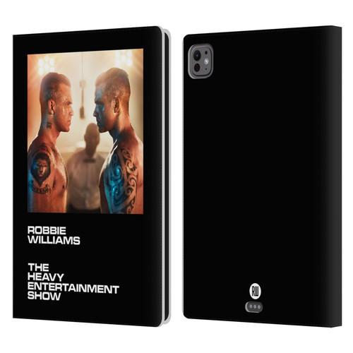 Robbie Williams Calendar The Heavy Entertainment Show Leather Book Wallet Case Cover For Apple iPad Pro 11 M4/M5 2024/2025