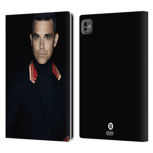 Robbie Williams Calendar Portrait Leather Book Wallet Case Cover For Apple iPad Pro 11 M4/M5 2024/2025