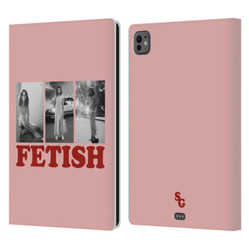 Selena Gomez Fetish Black & White Album Photos Leather Book Wallet Case Cover For Apple iPad Pro 11 M4/M5 2024/2025