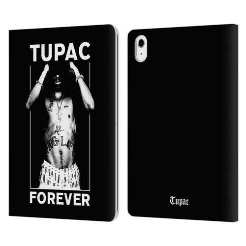 Tupac Shakur Key Art Forever Leather Book Wallet Case Cover For Apple iPad Air 11 2020/2022/2024/2025