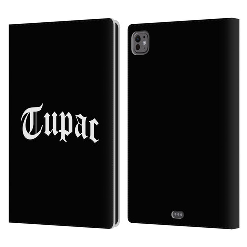 Tupac Shakur Logos Old English 2 Leather Book Wallet Case Cover For Apple iPad Pro 11 M4/M5 2024/2025