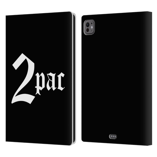 Tupac Shakur Logos Old English Leather Book Wallet Case Cover For Apple iPad Pro 11 M4/M5 2024/2025