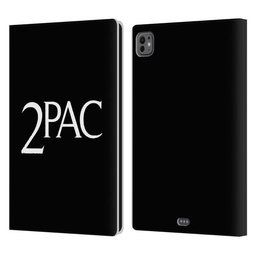 Tupac Shakur Logos Serif Leather Book Wallet Case Cover For Apple iPad Pro 11 M4/M5 2024/2025