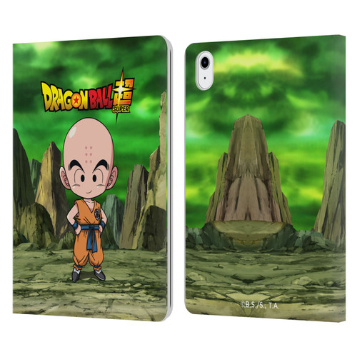 Dragon Ball Super Characters Krillin Leather Book Wallet Case Cover For Apple iPad Air 11 2020/2022/2024/2025