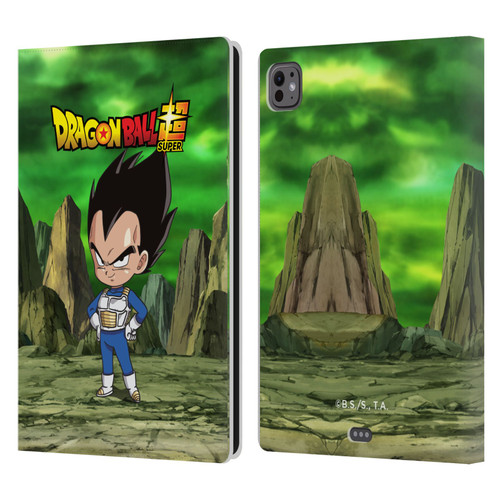 Dragon Ball Super Characters Vegeta Leather Book Wallet Case Cover For Apple iPad Pro 11 M4/M5 2024/2025