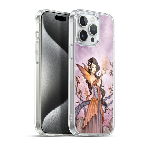 Amy Brown Mystical Art A Little Fairy Magic Soft Gel Case for Apple iPhone 15 Pro Max & MagSafe
