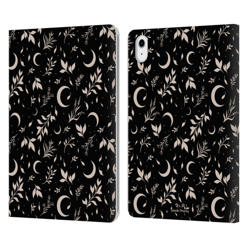 Episodic Drawing Florals & Serpents Moon Garden Leather Book Wallet Case Cover For Apple iPad Air 11 2020/2022/2024/2025