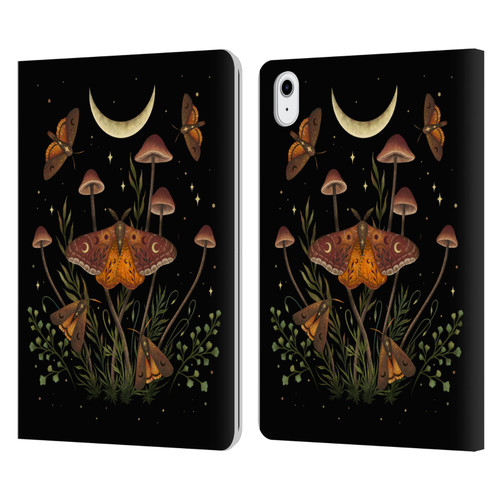 Episodic Drawing Illustration Animals Autumn Light Underwings Leather Book Wallet Case Cover For Apple iPad Air 11 2020/2022/2024/2025