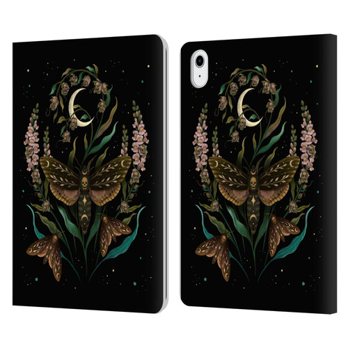 Episodic Drawing Illustration Animals Death Head Leather Book Wallet Case Cover For Apple iPad Air 11 2020/2022/2024/2025