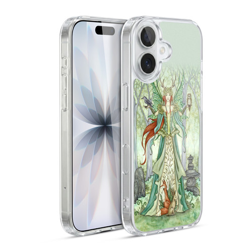 Amy Brown Mystical Art Nature Harmony Soft Gel Case for Apple iPhone 17