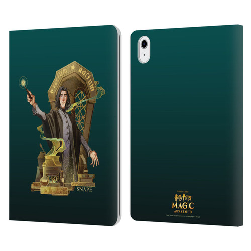 Harry Potter: Magic Awakened Characters Snape Leather Book Wallet Case Cover For Apple iPad Air 11 2020/2022/2024/2025