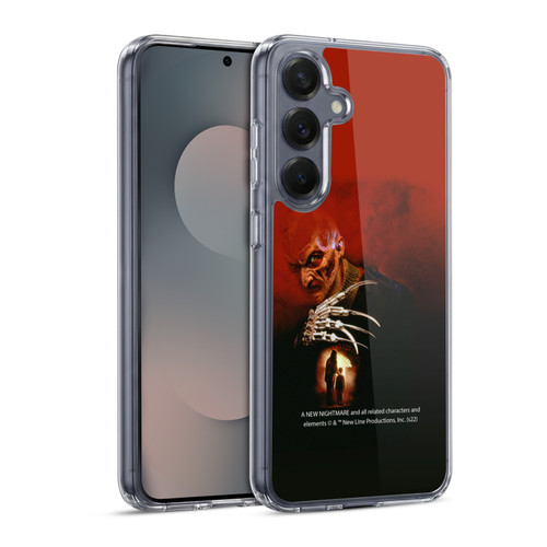 A Nightmare On Elm Street: New Nightmare Graphics Poster Soft Gel Case for Samsung Galaxy S25 & MagSafe