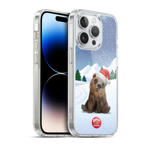 Animal Club International Animals Bear Soft Gel Case for Apple iPhone 13 Pro & MagSafe