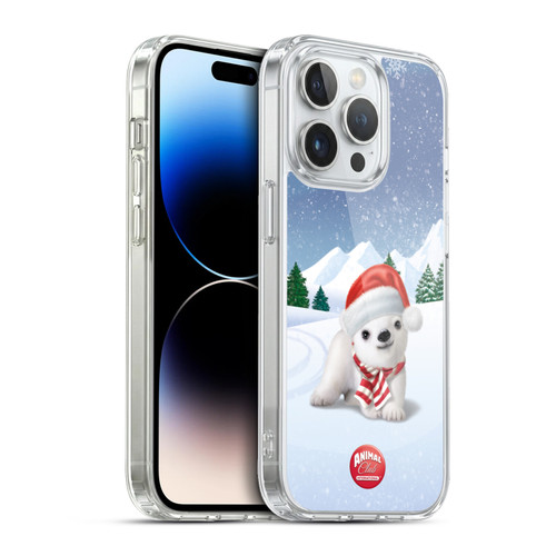 Animal Club International Animals Polar Bear Soft Gel Case for Apple iPhone 13 Pro & MagSafe