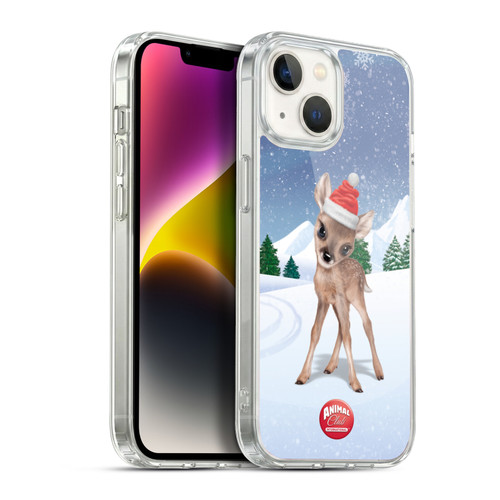Animal Club International Animals Deer Soft Gel Case for Apple iPhone 14