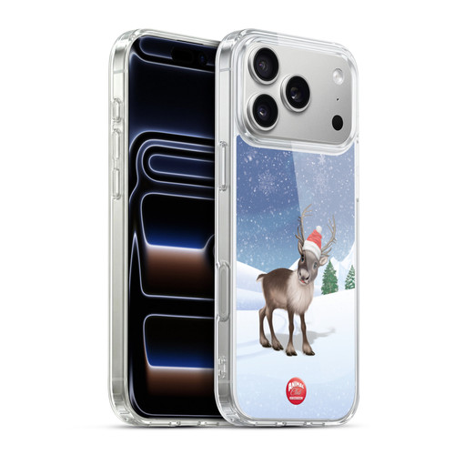 Animal Club International Animals Reindeer Soft Gel Case for Apple iPhone 17 Pro Max