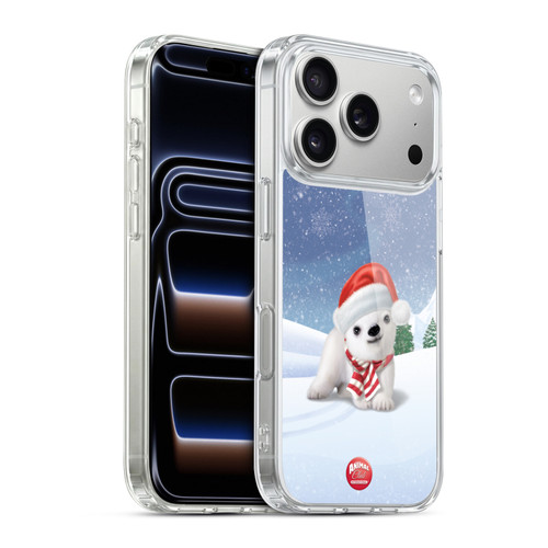 Animal Club International Animals Polar Bear Soft Gel Case for Apple iPhone 17 Pro