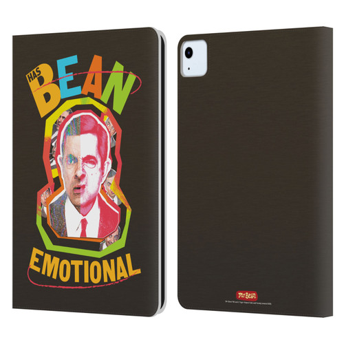 Mr. Bean Graphic Art Bean Emotional Leather Book Wallet Case Cover For Apple iPad Air 11 2020/2022/2024/2025