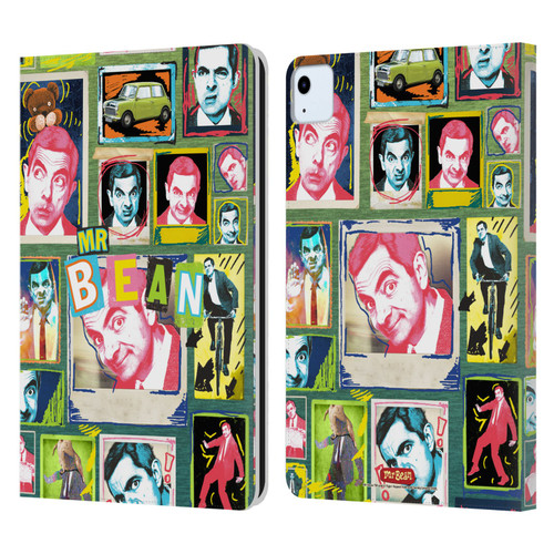 Mr. Bean Graphic Art Collage Leather Book Wallet Case Cover For Apple iPad Air 11 2020/2022/2024/2025