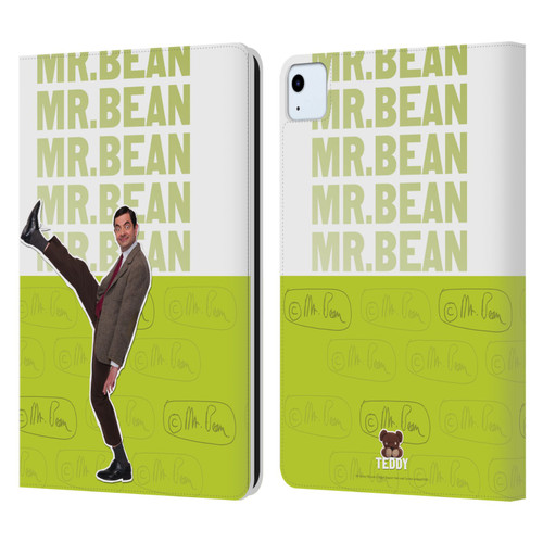 Mr. Bean Key Art Portrait Leather Book Wallet Case Cover For Apple iPad Air 11 2020/2022/2024/2025