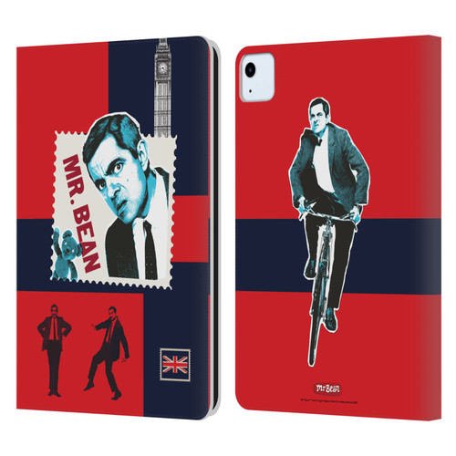 Mr. Bean London Art UK Art Leather Book Wallet Case Cover For Apple iPad Air 11 2020/2022/2024/2025