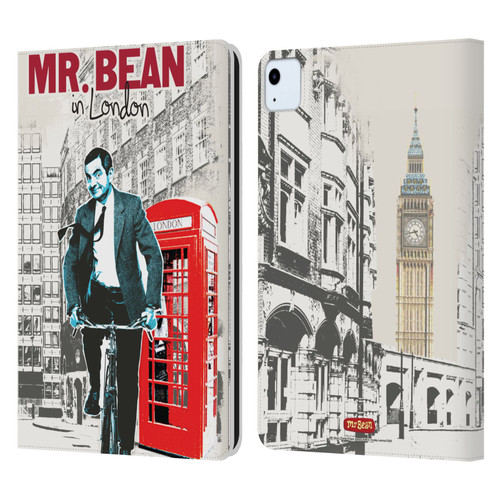 Mr. Bean London Art In London Leather Book Wallet Case Cover For Apple iPad Air 11 2020/2022/2024/2025