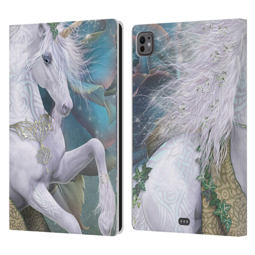 Laurie Prindle Fantasy Horse Kieran Unicorn Leather Book Wallet Case Cover For Apple iPad Pro 11 M4/M5 2024/2025