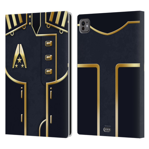 EA Bioware Mass Effect Armor Collection Officer Leather Book Wallet Case Cover For Apple iPad Pro 11 M4/M5 2024/2025