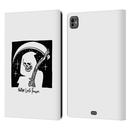Matt Bailey Art Nothing Last Forever Leather Book Wallet Case Cover For Apple iPad Pro 11 M4/M5 2024/2025