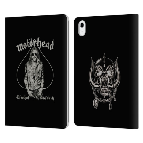 Motorhead Graphics Ace Of Spades Lemmy Leather Book Wallet Case Cover For Apple iPad Air 11 2020/2022/2024/2025