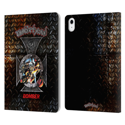 Motorhead Key Art Bomber Cross Leather Book Wallet Case Cover For Apple iPad Air 11 2020/2022/2024/2025
