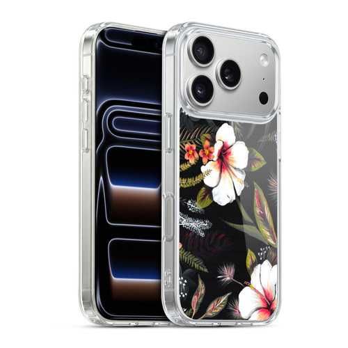 Anis Illustration Flowers Tropical Soft Gel Case for Apple iPhone 17 Pro