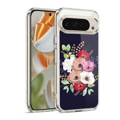 Anis Illustration Flowers Bouquet 2 Soft Gel Case for Google Pixel 9 / Pixel 9 Pro