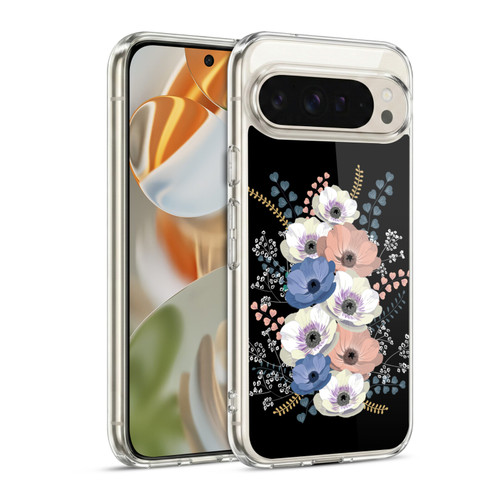 Anis Illustration Flowers Bouquet 5 Soft Gel Case for Google Pixel 9 / Pixel 9 Pro