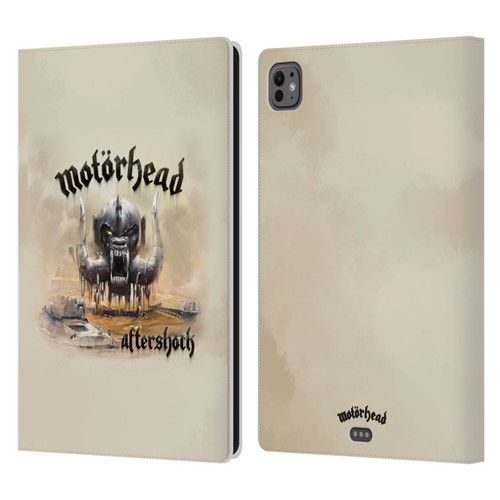 Motorhead Album Covers Aftershock Leather Book Wallet Case Cover For Apple iPad Pro 11 M4/M5 2024/2025