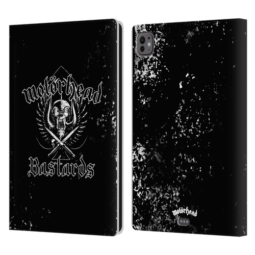 Motorhead Album Covers Bastards Leather Book Wallet Case Cover For Apple iPad Pro 11 M4/M5 2024/2025