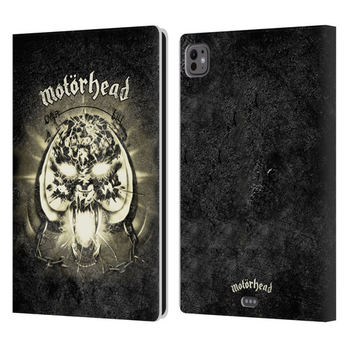 Motorhead Key Art Overkill Leather Book Wallet Case Cover For Apple iPad Pro 11 M4/M5 2024/2025