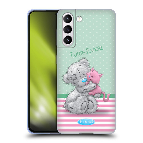 Me To You Classic Tatty Teddy Cat Pet Soft Gel Case for Samsung Galaxy S21 5G