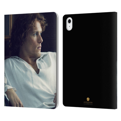 Outlander Characters Jamie White Shirt Leather Book Wallet Case Cover For Apple iPad Air 11 2020/2022/2024/2025