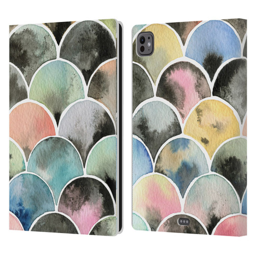 Ninola Colourful Prints Scales Leather Book Wallet Case Cover For Apple iPad Pro 11 M4/M5 2024/2025