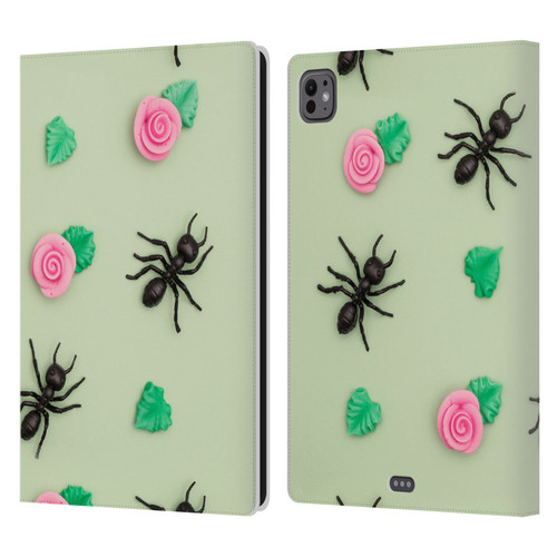 Pepino De Mar Patterns 2 Ant Leather Book Wallet Case Cover For Apple iPad Pro 11 M4/M5 2024/2025