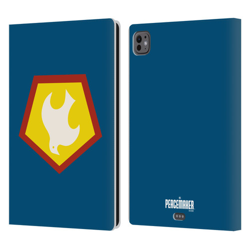 Peacemaker: Television Series Graphics Logo Leather Book Wallet Case Cover For Apple iPad Pro 11 M4/M5 2024/2025