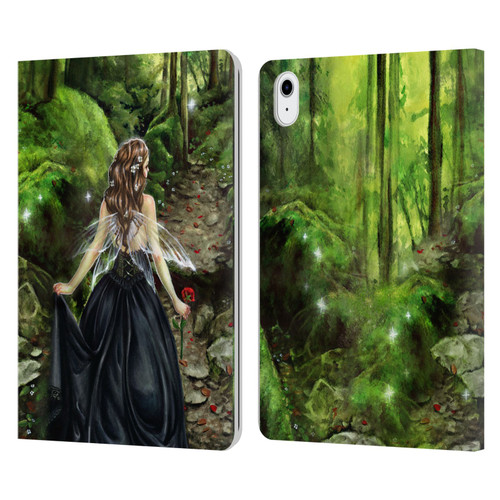 Selina Fenech Fairies Along The Forest Path Leather Book Wallet Case Cover For Apple iPad Air 11 2020/2022/2024/2025