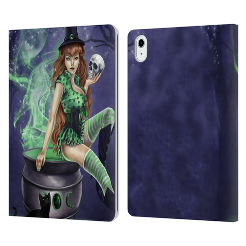 Selina Fenech Gothic Jinxed Leather Book Wallet Case Cover For Apple iPad Air 11 2020/2022/2024/2025