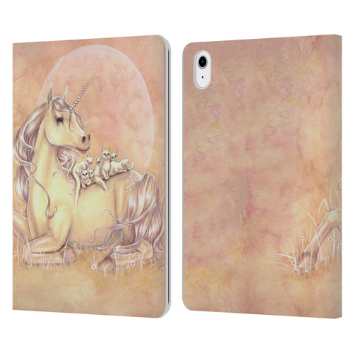 Selina Fenech Unicorns Purrfect Friends Leather Book Wallet Case Cover For Apple iPad Air 11 2020/2022/2024/2025